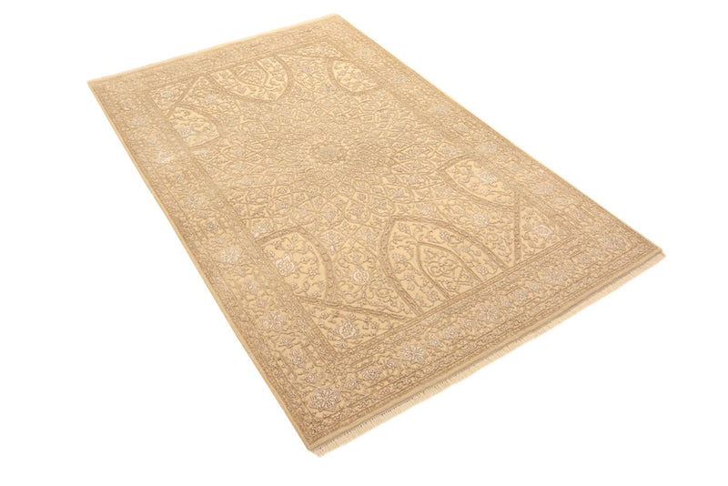 Oosters Tapijt - 185 x 121 cm - donker beige