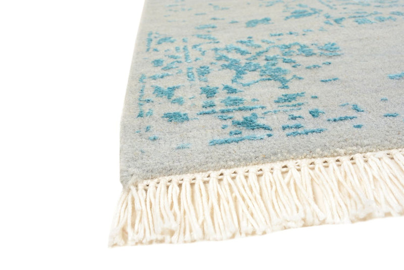 Designer tapijt - 202 x 155 cm - lichtgrijs