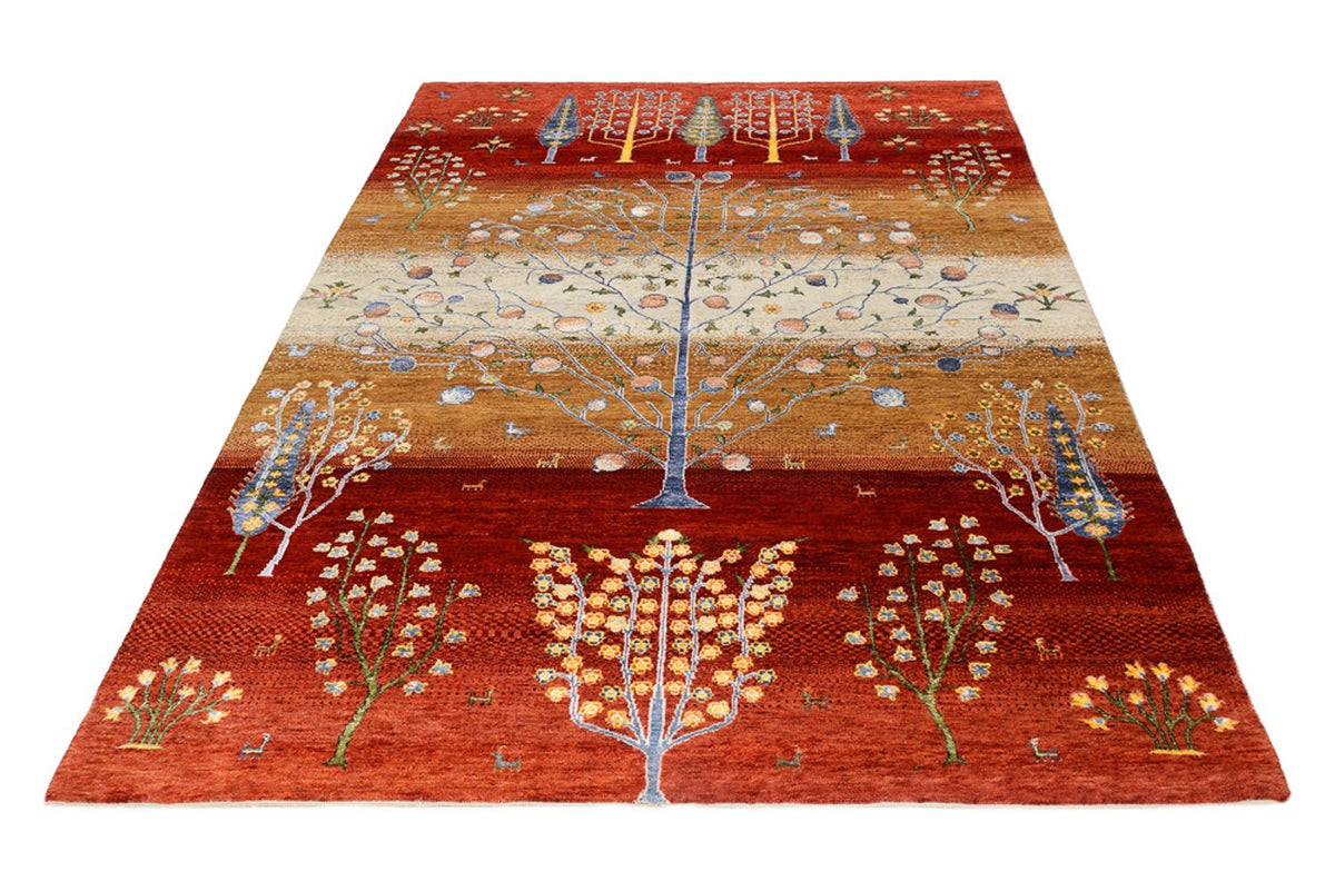 Gabbeh Tapijt - Loribaft Indus - 242 x 177 cm - veelkleurig