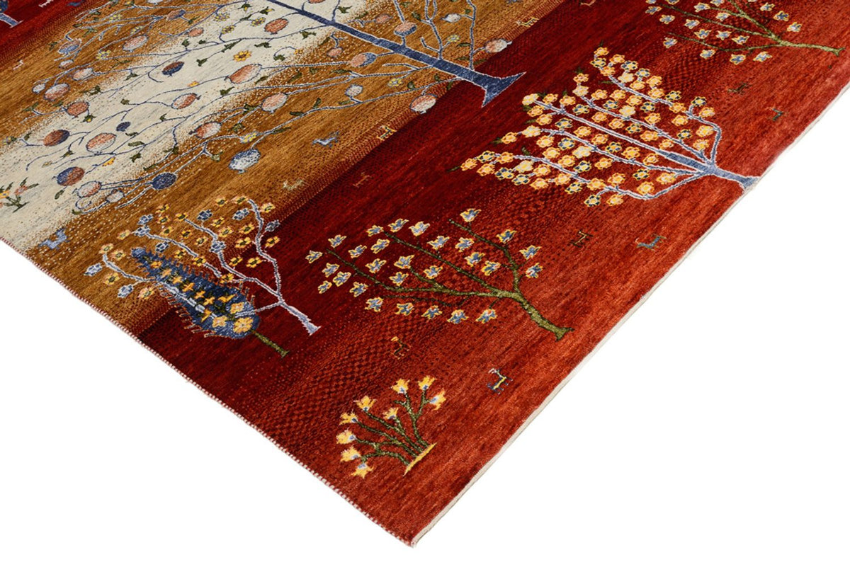 Gabbeh Tapijt - Loribaft Indus - 242 x 177 cm - veelkleurig