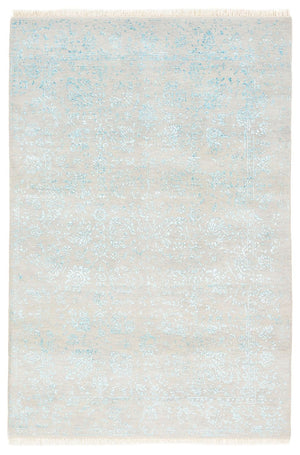 Designer tapijt - 181 x 122 cm - lichtgrijs