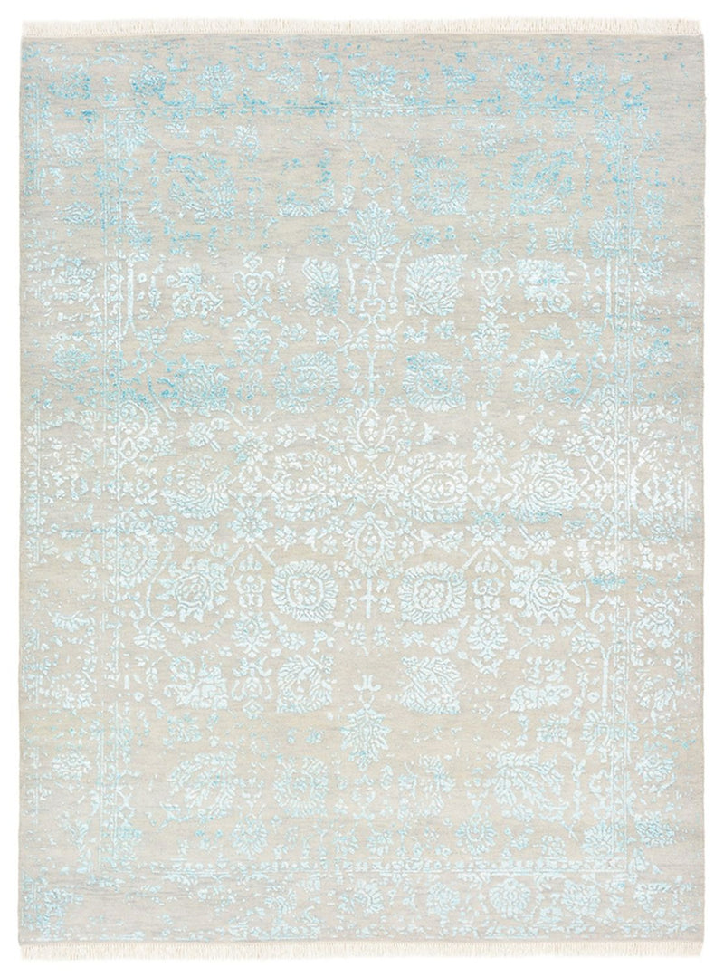 Designer tapijt - 194 x 149 cm - lichtgrijs