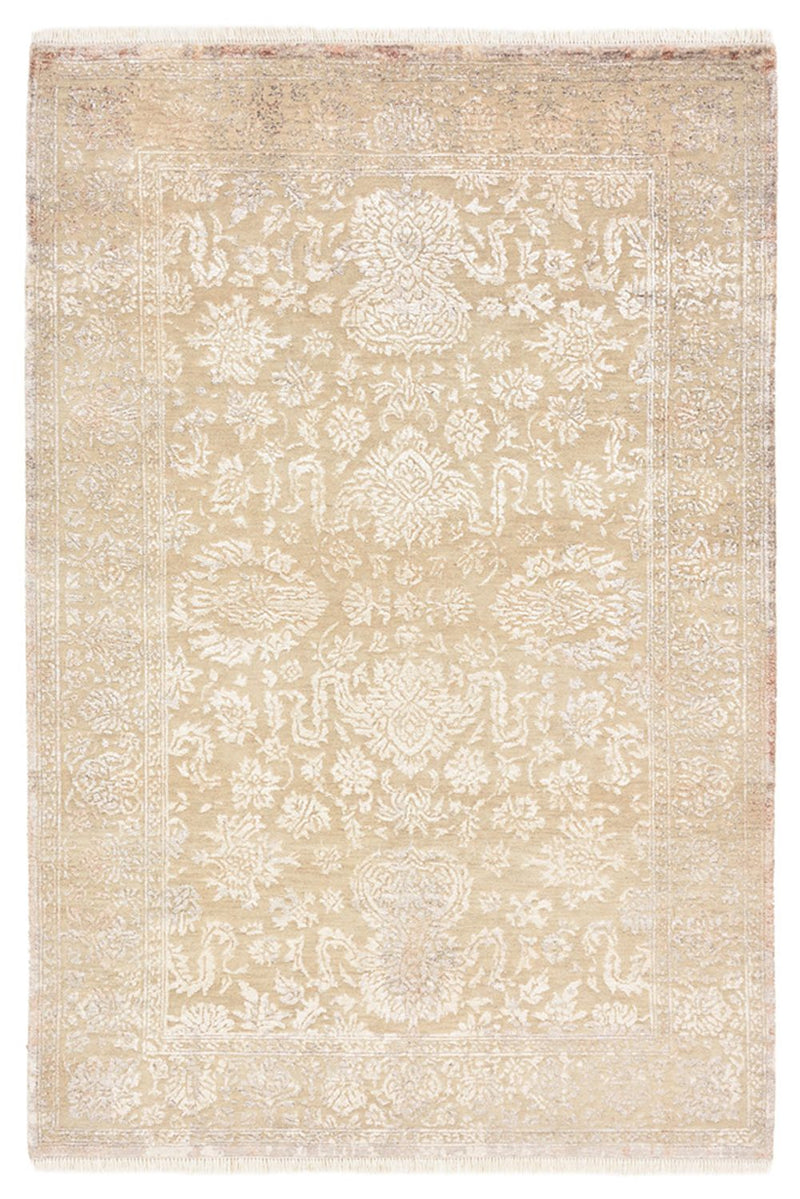 Designer tapijt - 183 x 124 cm - licht beige