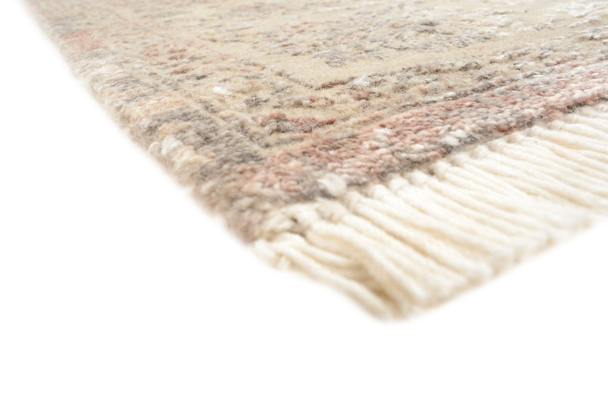 Designer tapijt - 183 x 124 cm - licht beige