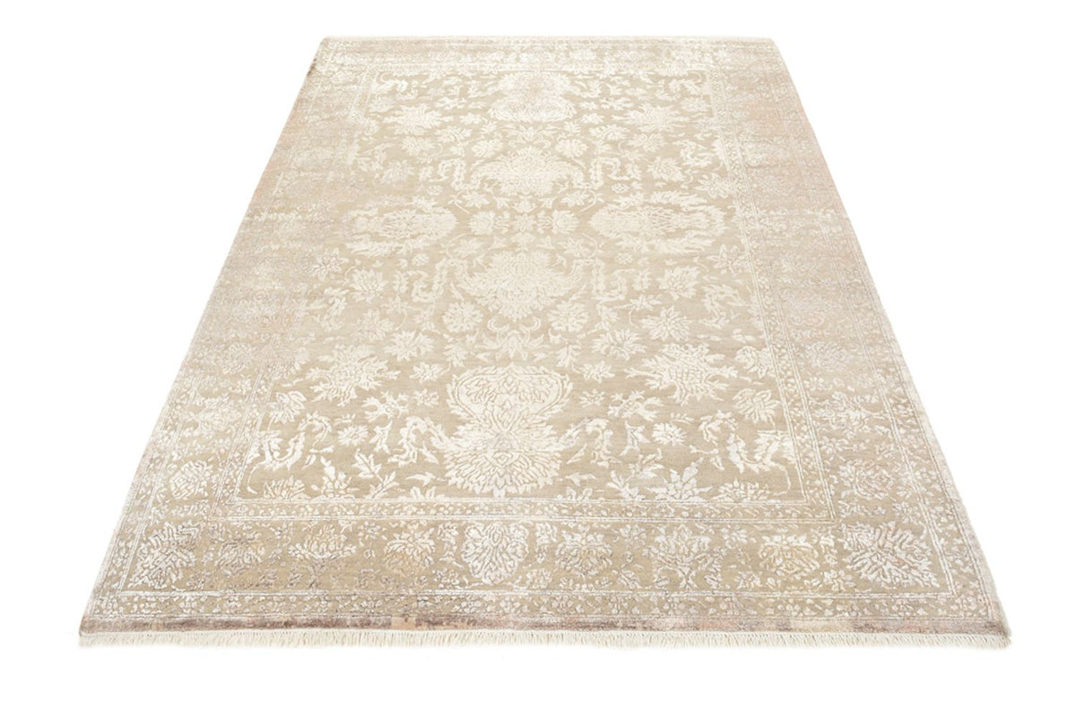 Designer tapijt - 183 x 124 cm - licht beige