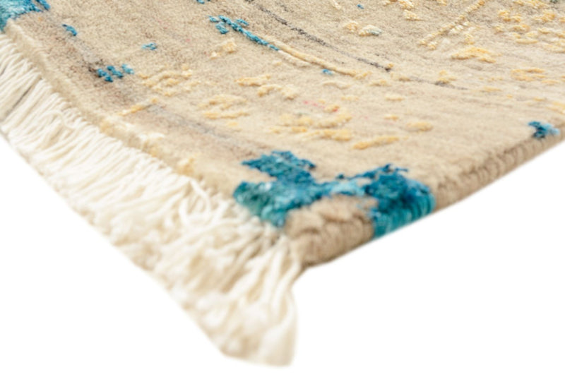 Designer tapijt - 303 x 198 cm - licht beige