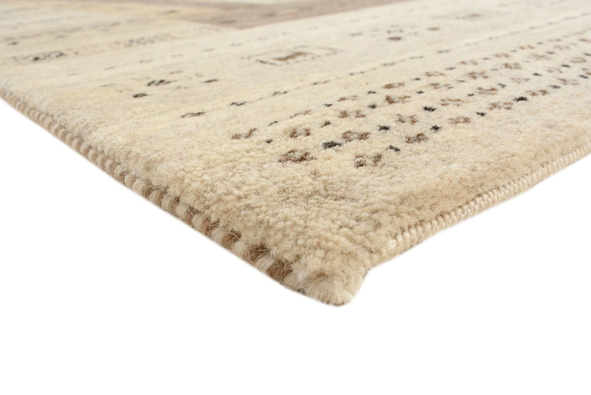 Gabbeh Tapijt - Loribaft Indus - 203 x 146 cm - donker beige
