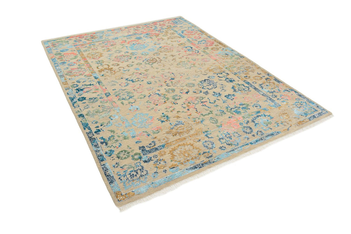 Designer tapijt - 234 x 175 cm - donker beige