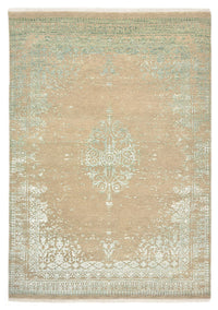 Designer tapijt - 243 x 172 cm - donker beige