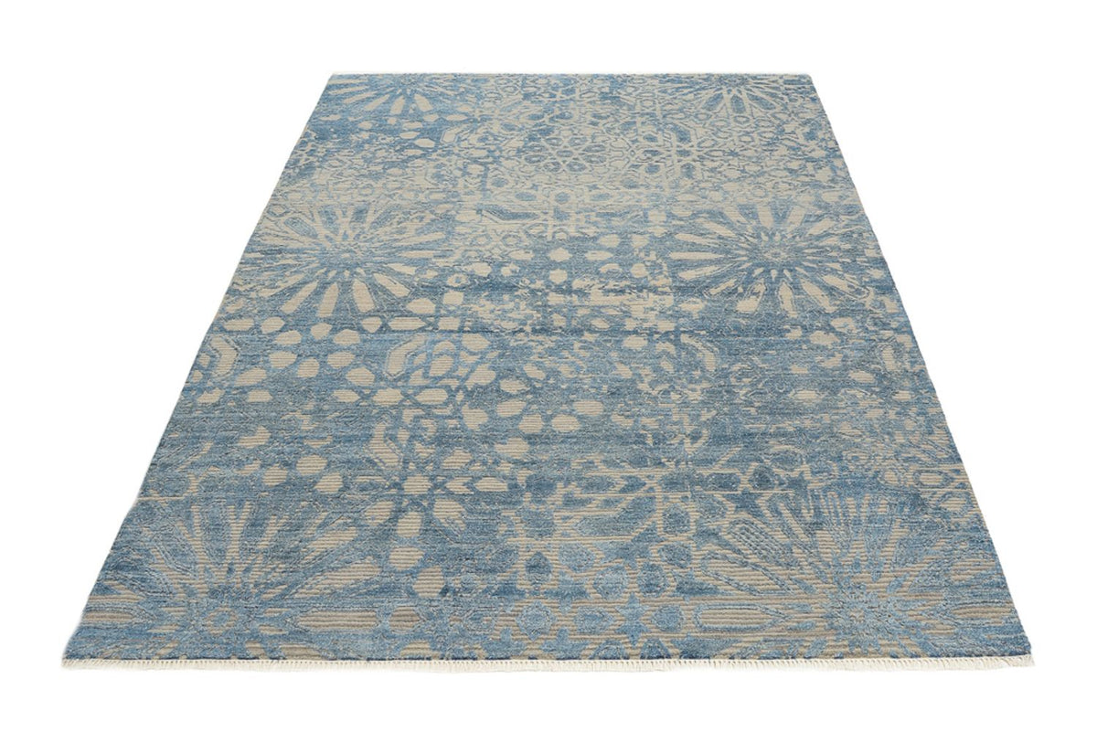 Designer tapijt - 240 x 173 cm - zee blauw