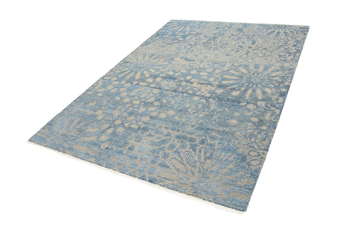 Designer tapijt - 240 x 173 cm - zee blauw