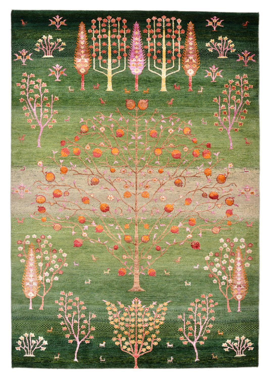 Gabbeh Tapijt - Loribaft Indus - 246 x 171 cm - veelkleurig