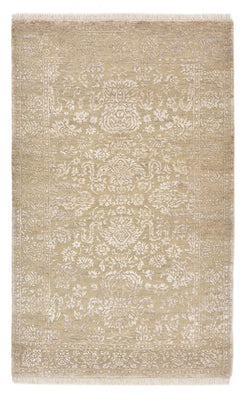 Designer tapijt - 153 x 94 cm - donker beige
