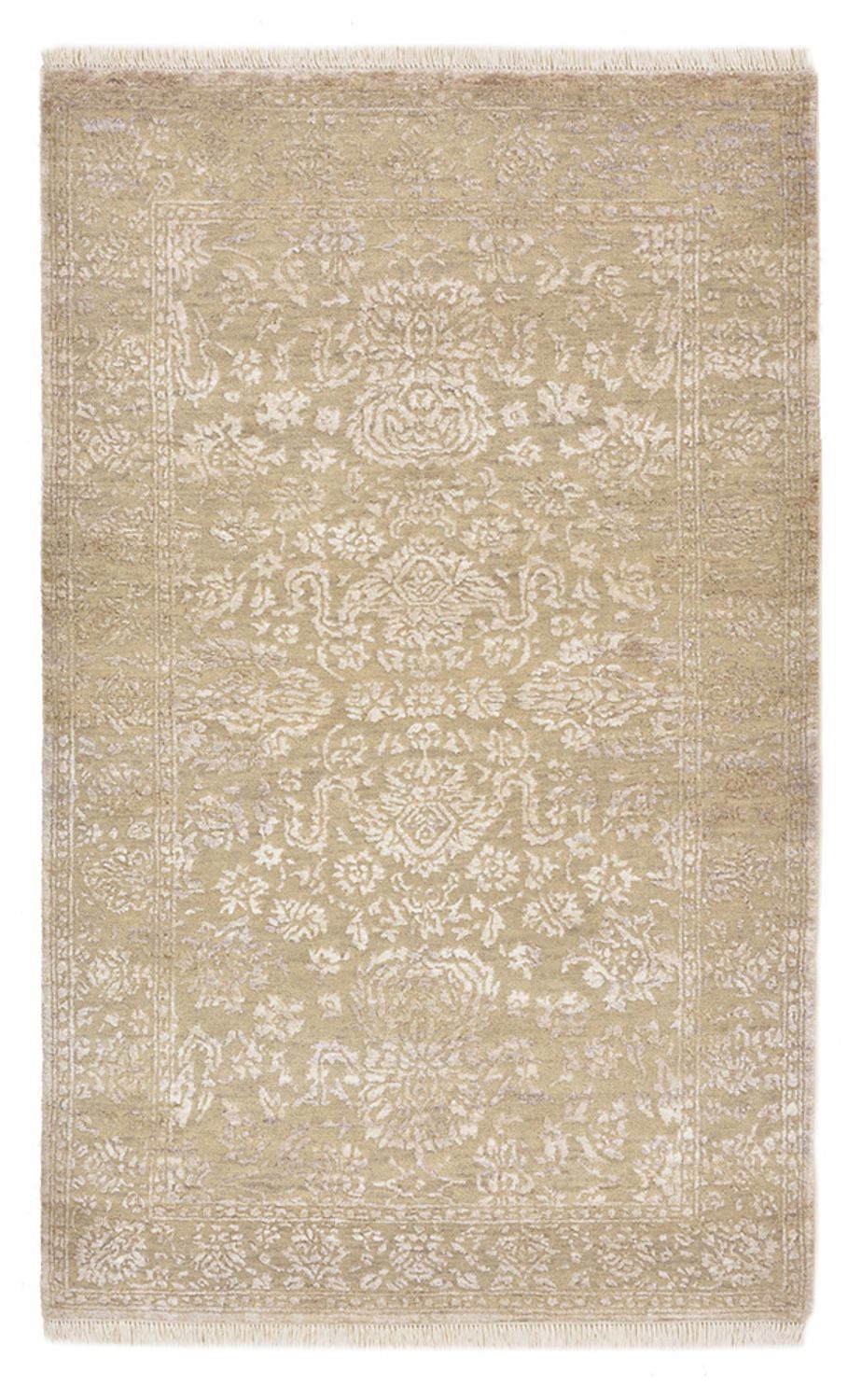 Designer tapijt - 153 x 94 cm - donker beige