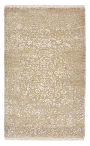 Designer tapijt - 153 x 94 cm - donker beige