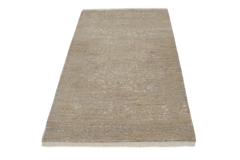 Designer tapijt - 153 x 94 cm - donker beige