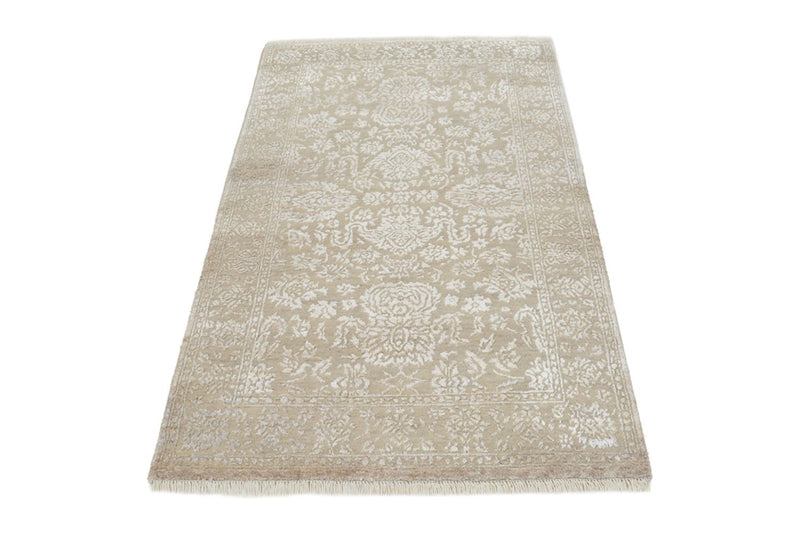 Designer tapijt - 153 x 94 cm - donker beige