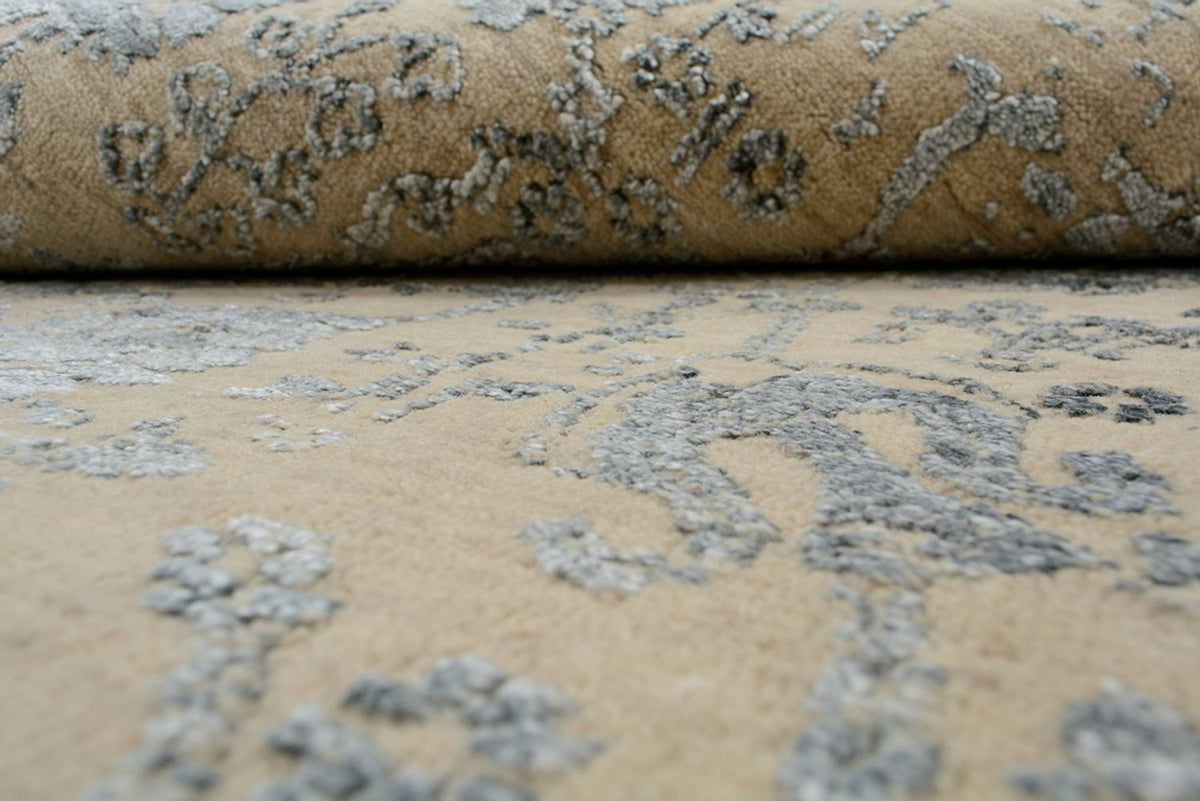 Designer tapijt - 184 x 151 cm - zand