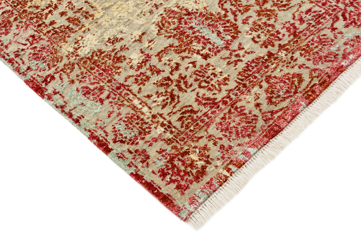 Designer tapijt - 134 x 71 cm - licht rood