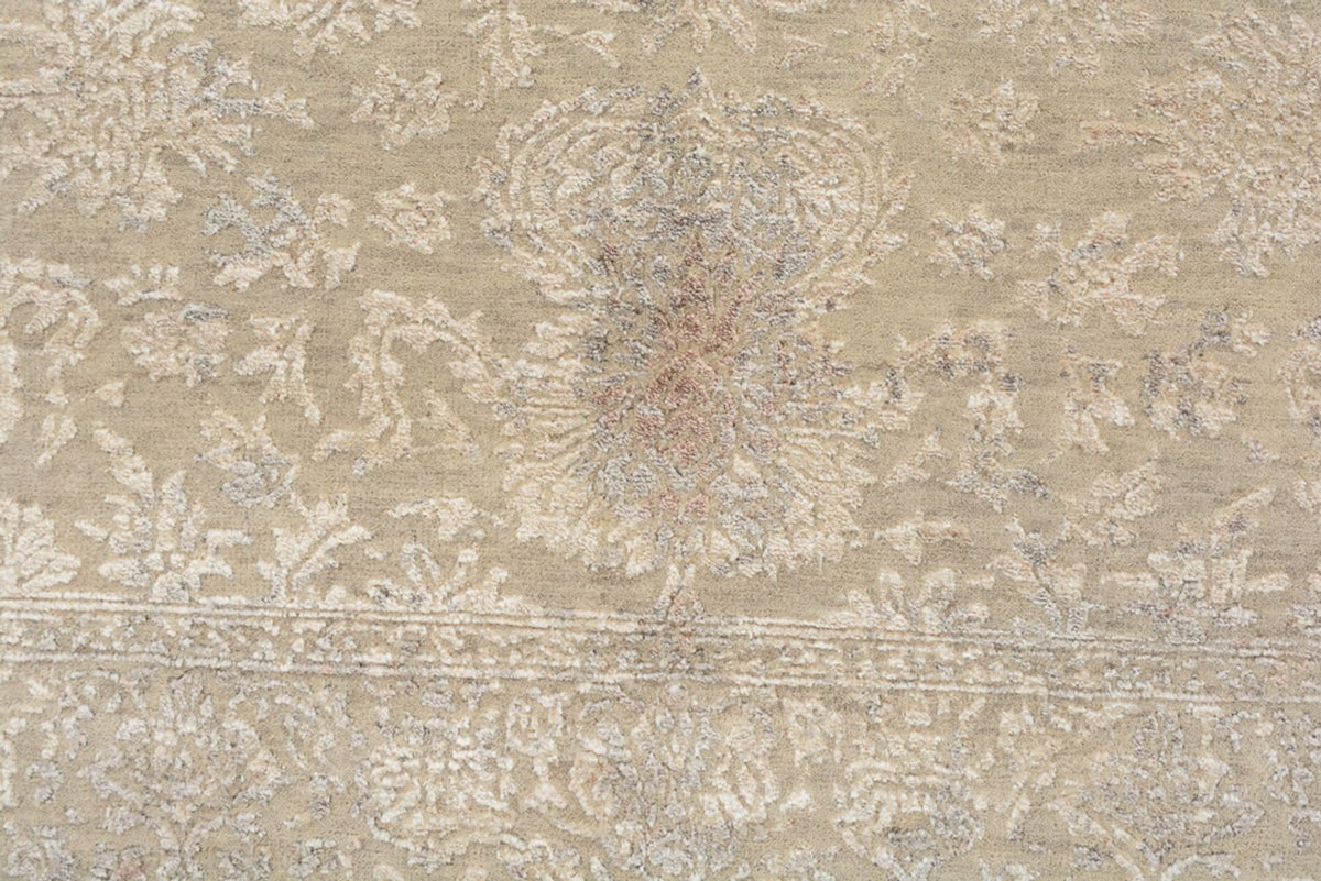 Designer tapijt - 179 x 131 cm - licht beige