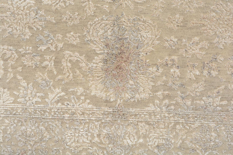 Designer tapijt - 179 x 131 cm - licht beige