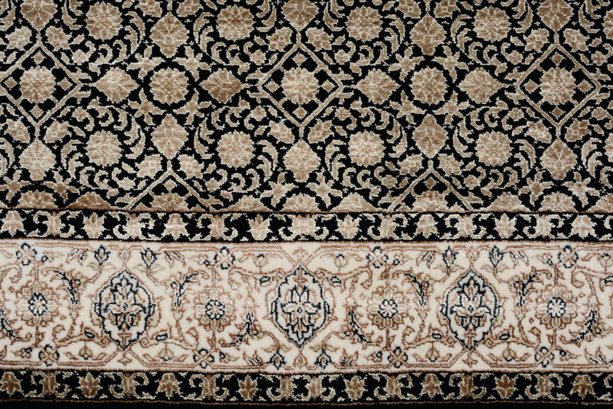 Oosters tapijt - Bijar - Indus - 203 x 144 cm - donker beige