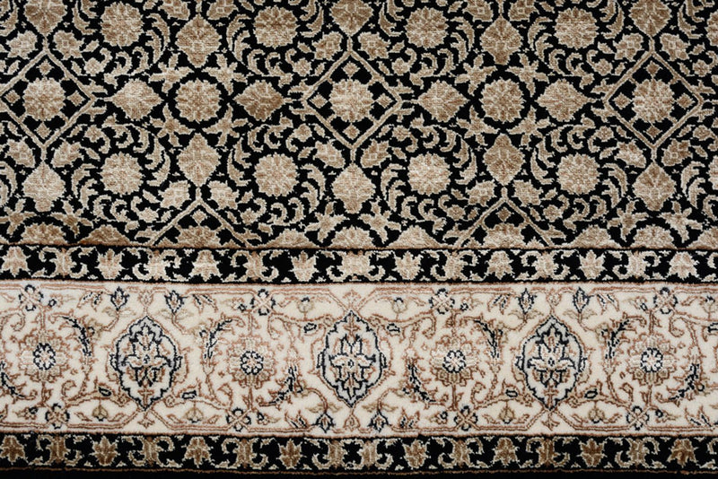 Oosters tapijt - Bijar - Indus - 203 x 144 cm - donker beige