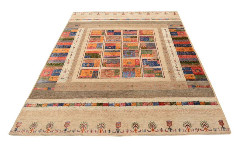 Gabbeh Tapijt - Loribaft Indus - 244 x 171 cm - veelkleurig