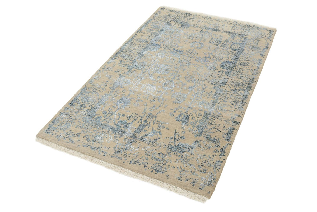 Designer tapijt - 149 x 95 cm - licht beige