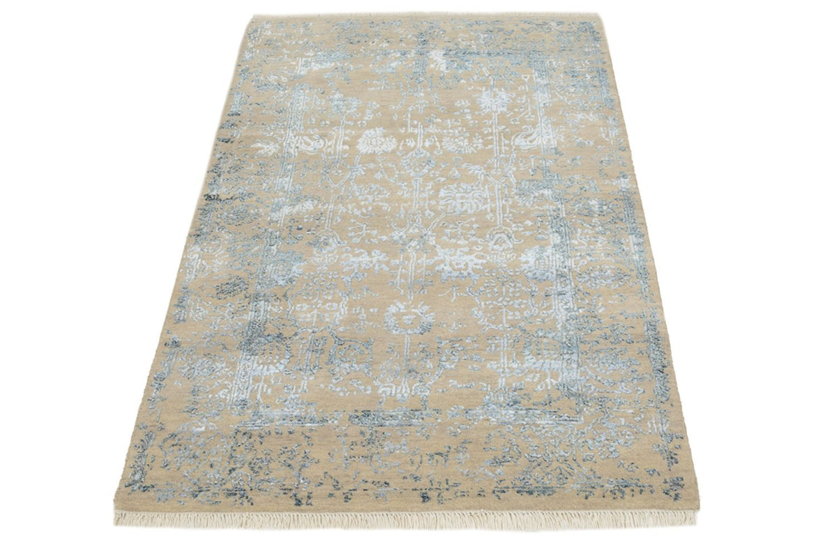 Designer tapijt - 149 x 95 cm - licht beige
