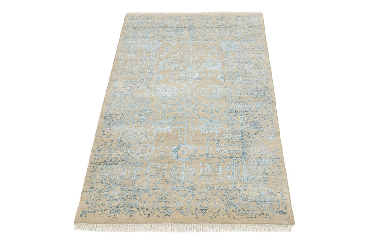 Designer tapijt - 137 x 76 cm - licht beige