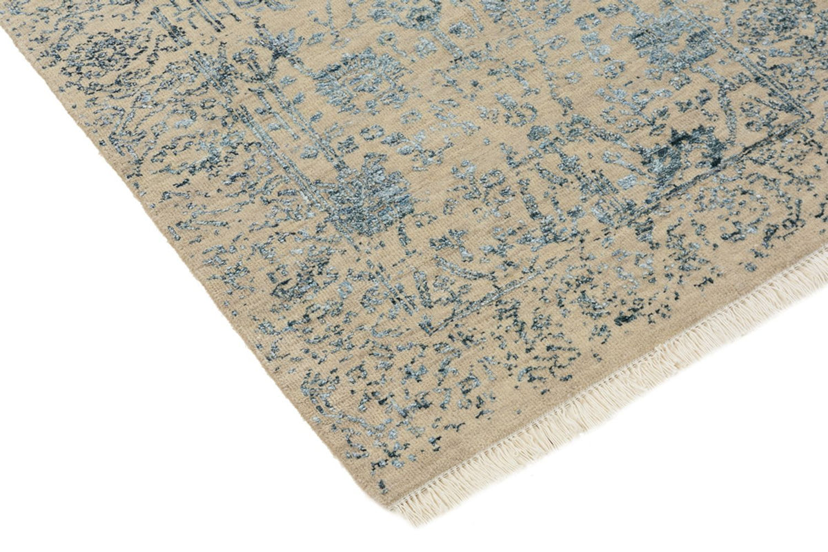 Designer tapijt - 137 x 78 cm - licht beige