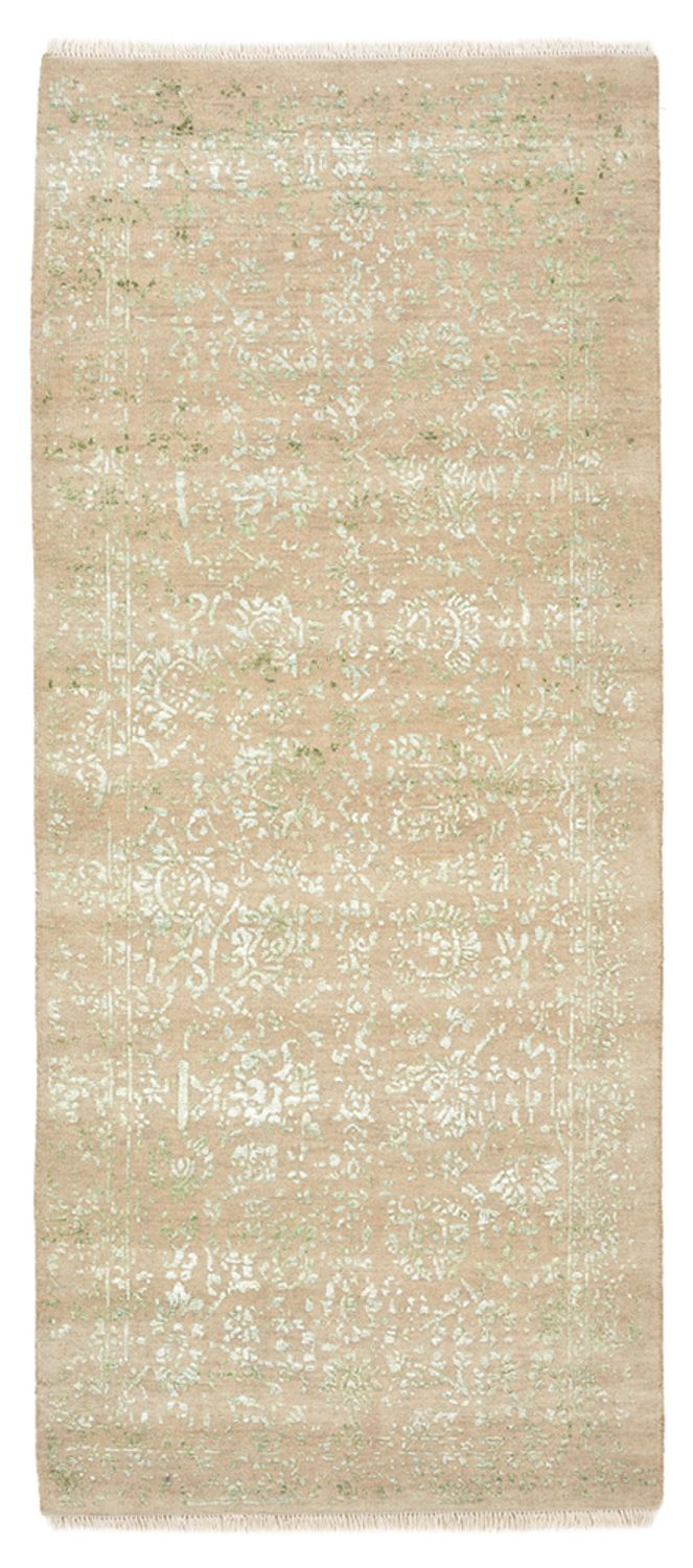 Loper Designer tapijt - 198 x 85 cm - licht beige