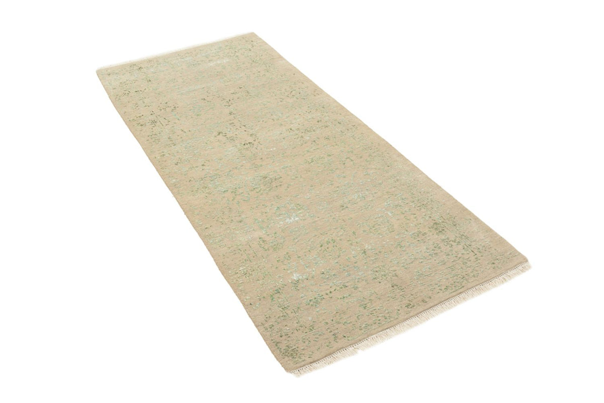 Loper Designer tapijt - 198 x 85 cm - licht beige