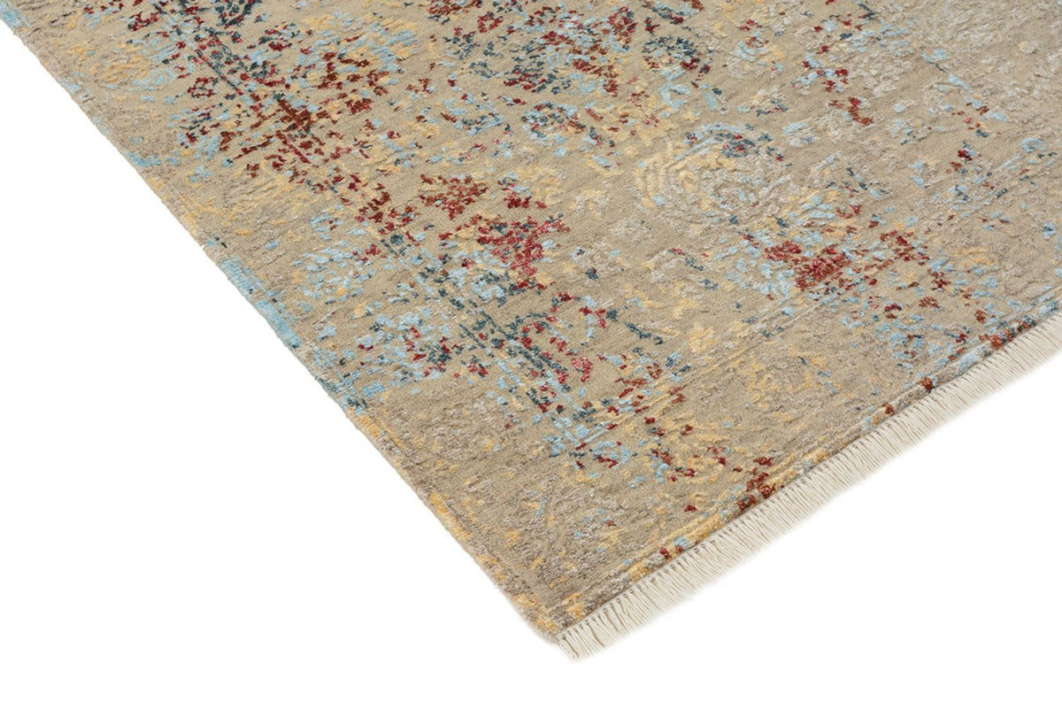 Designer tapijt - 129 x 81 cm - licht beige