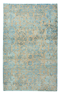 Designer tapijt - 150 x 95 cm - lichtblauw