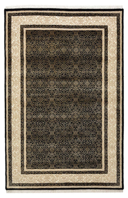 Designer tapijt - 153 x 101 cm - donker beige
