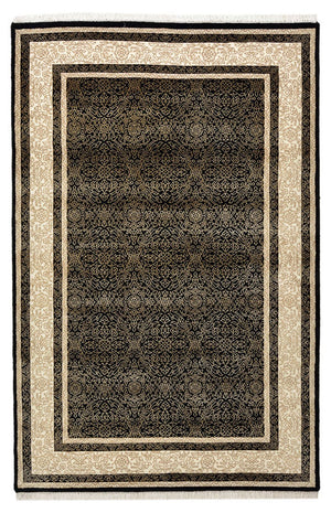 Designer tapijt - 153 x 101 cm - donker beige