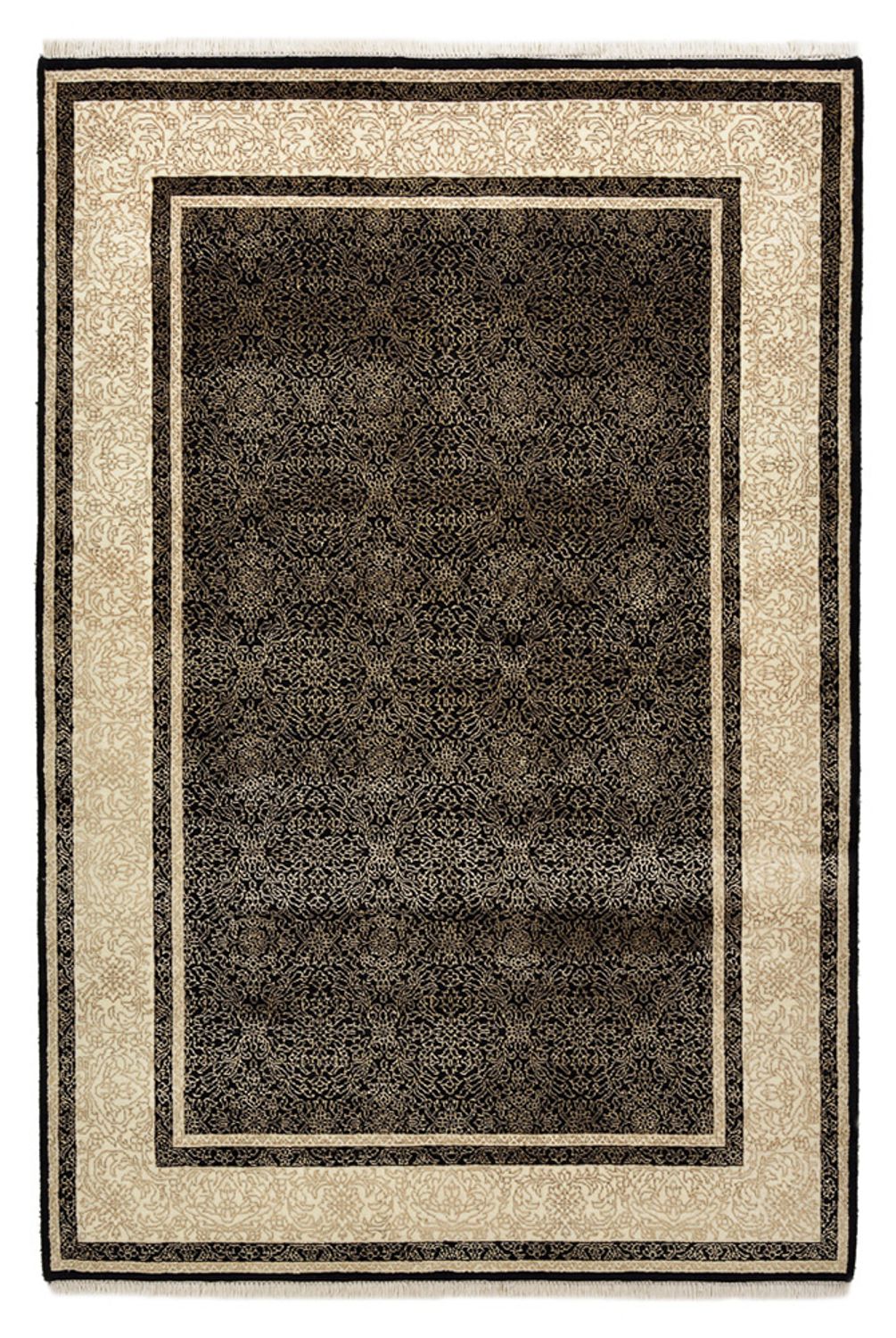 Designer tapijt - 181 x 123 cm - donker beige