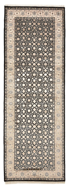 Loper Oosters tapijt - Bijar - Indus - 241 x 84 cm - donker beige