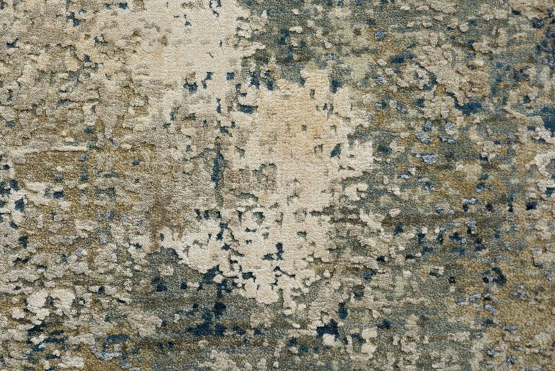 Designer tapijt rond  - 201 x 199 cm - zand