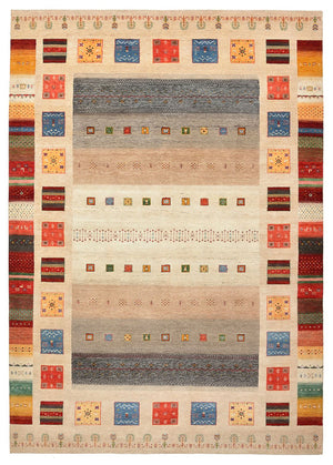 Gabbeh Tapijt - Loribaft Indus - 356 x 252 cm - veelkleurig