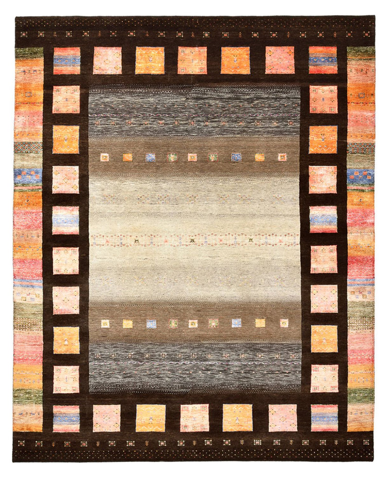 Gabbeh Tapijt - Loribaft Indus - 307 x 250 cm - veelkleurig