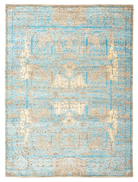 Designer tapijt - 234 x 176 cm - lichtblauw