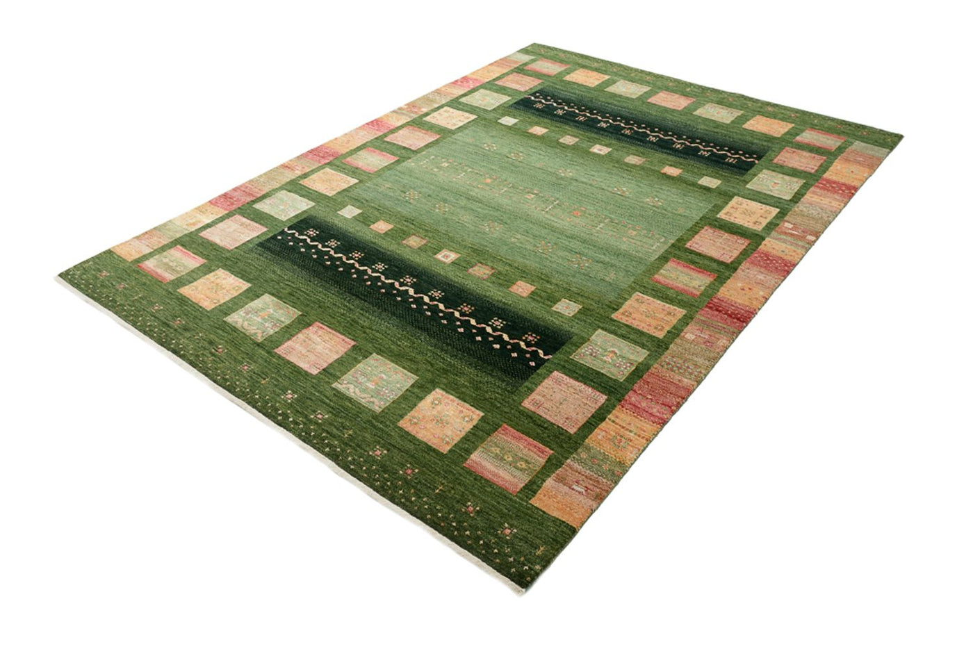 Indo Loribaft Tapijt 238x173cm - Wollen tapijt
