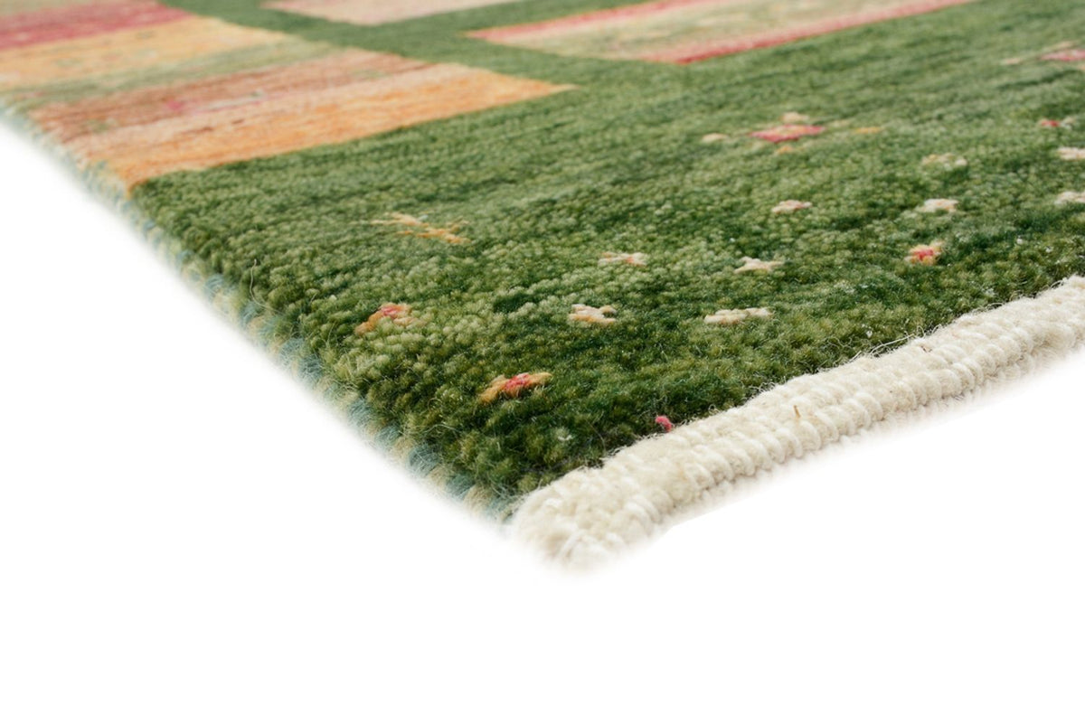 Gabbeh Tapijt - Loribaft Indus - 238 x 173 cm - groen