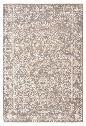 Designer tapijt - 181 x 124 cm - lichtgrijs