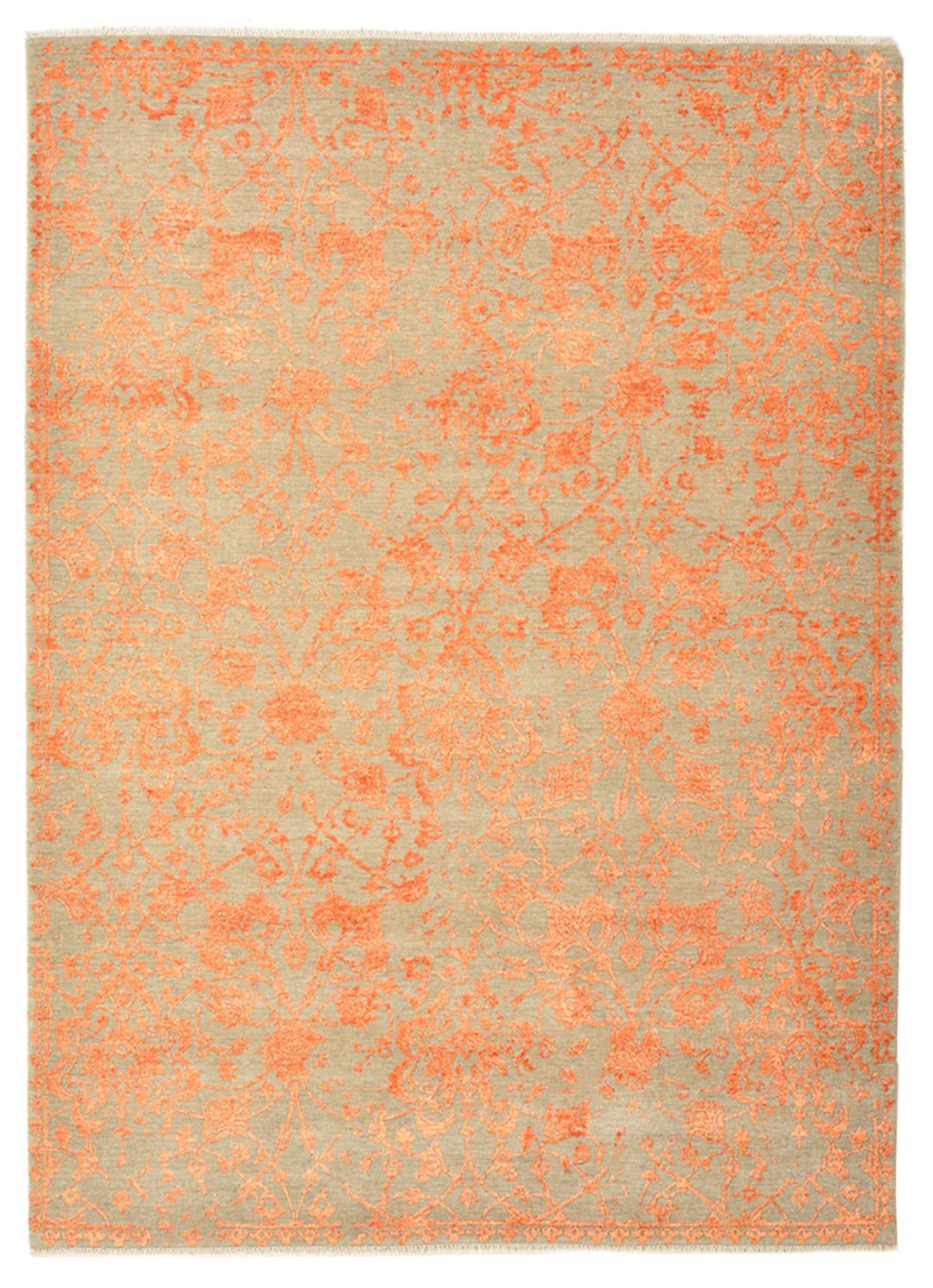 Designer tapijt - 212 x 156 cm - oranje