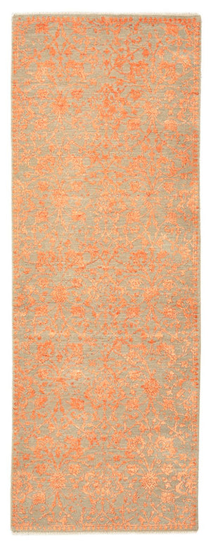 Loper Designer tapijt - 201 x 74 cm - oranje