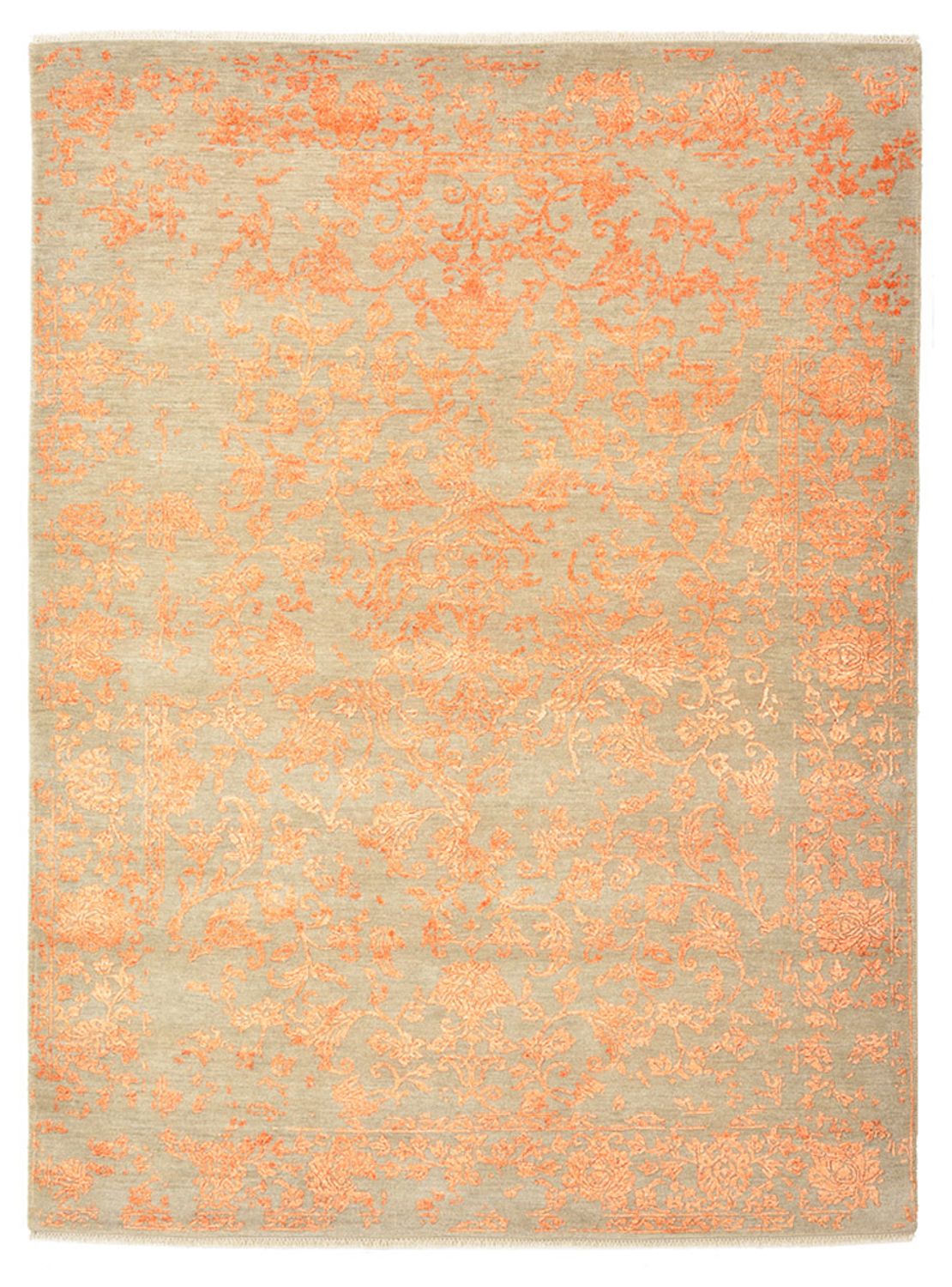 Designer tapijt - 210 x 157 cm - oranje